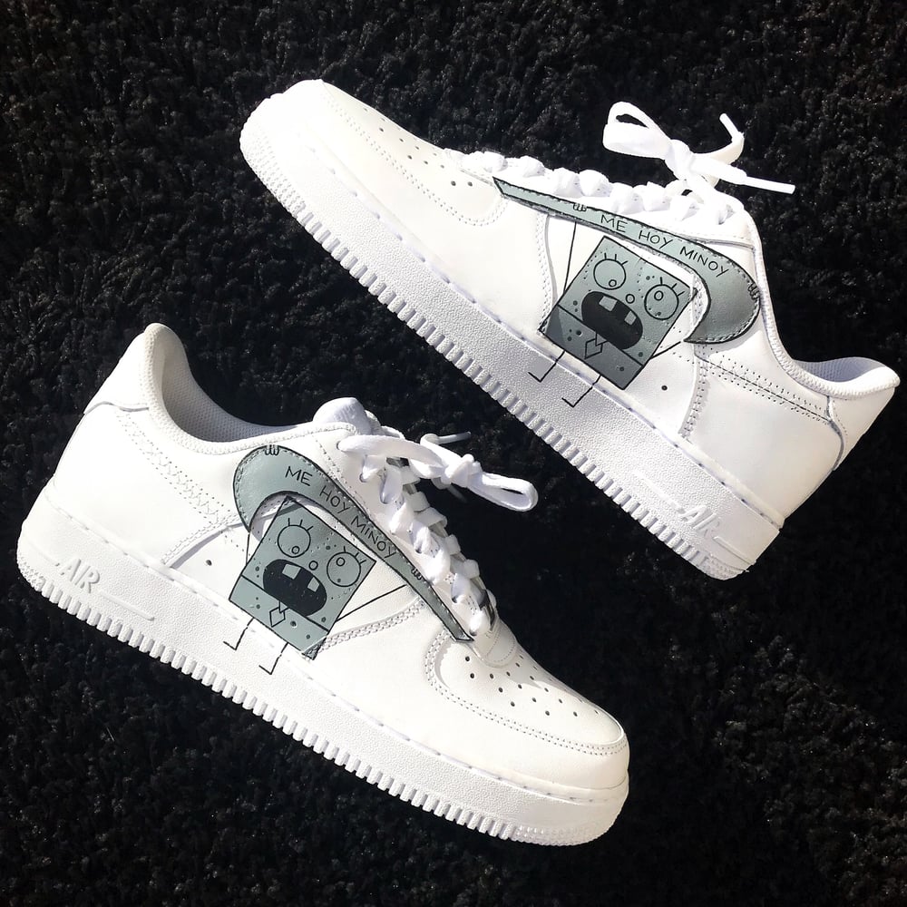 Image of Doodlebob Inspired Air Force 1