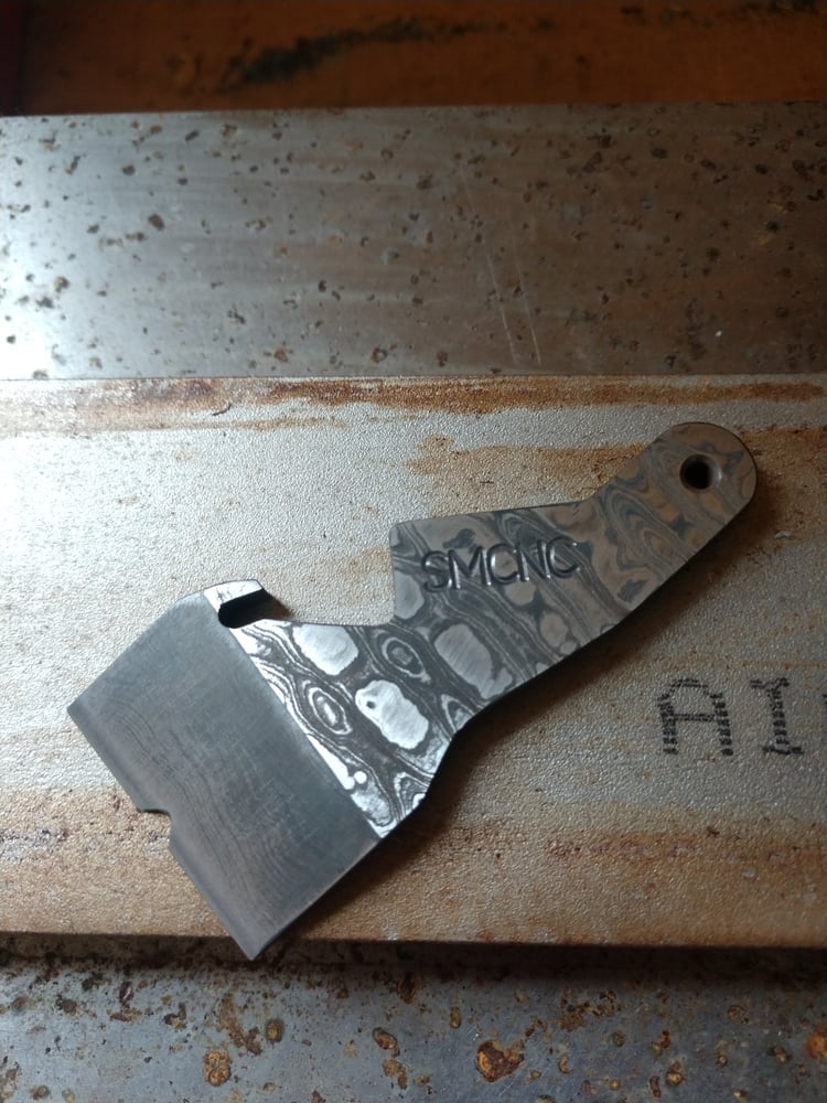 Image of SMCNC BevWedge Damascus