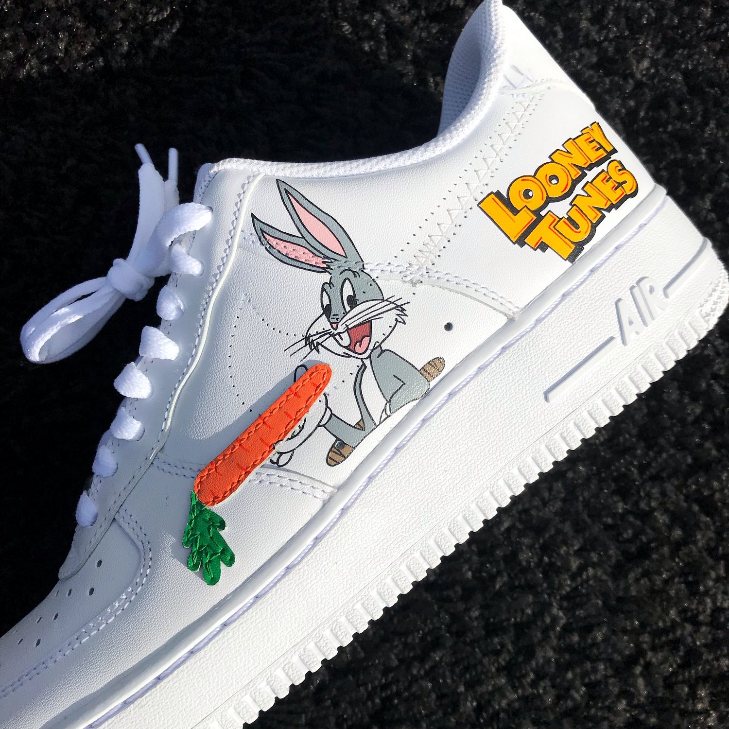 Image of Bugs Bunny Inspired Air Force 1