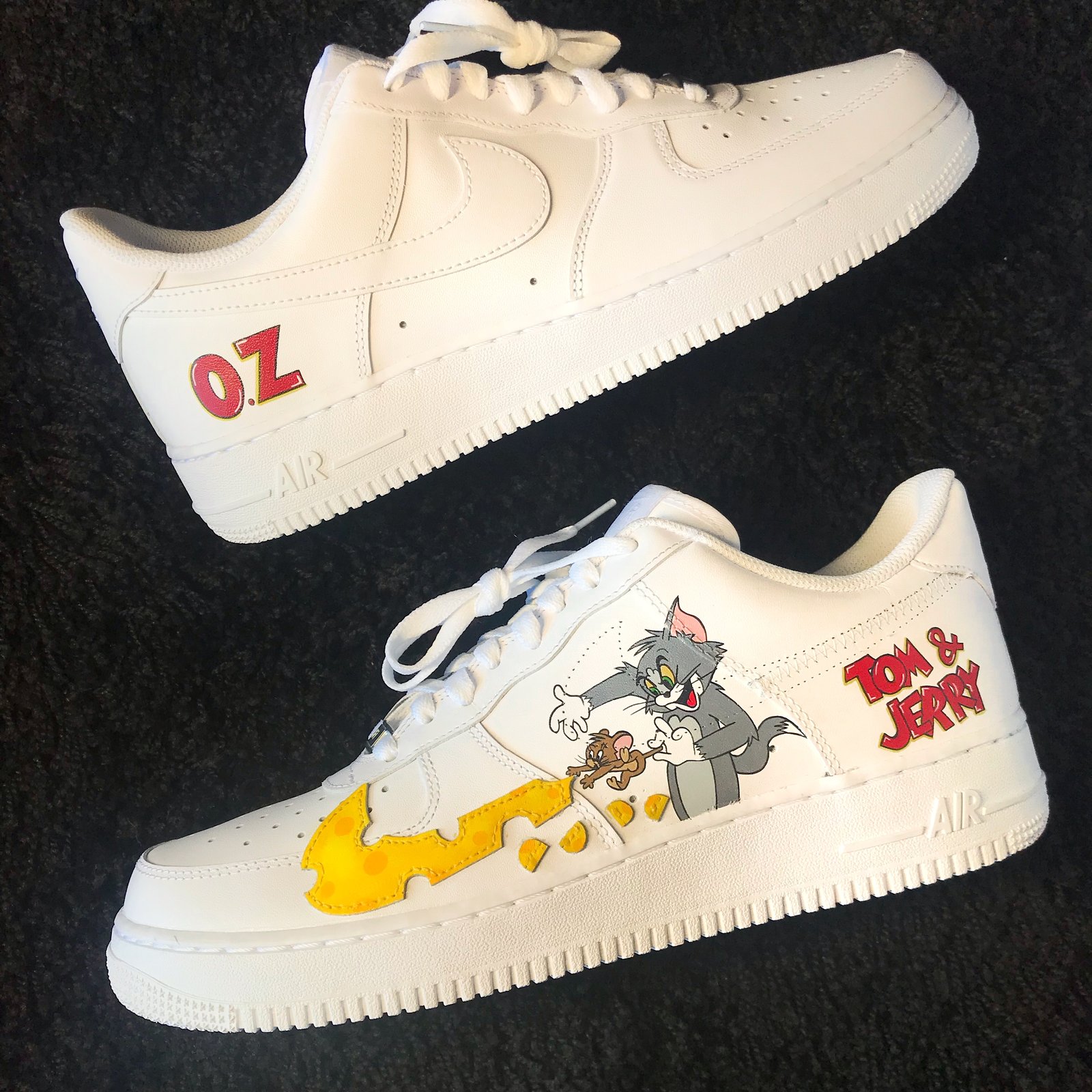 tom and jerry nike air force 1