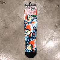 Image 1 of IREZUMI SOCKS OKAME KIN THREETIDESTATTOO