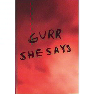 Image of GURR She Says CASSETTE EP