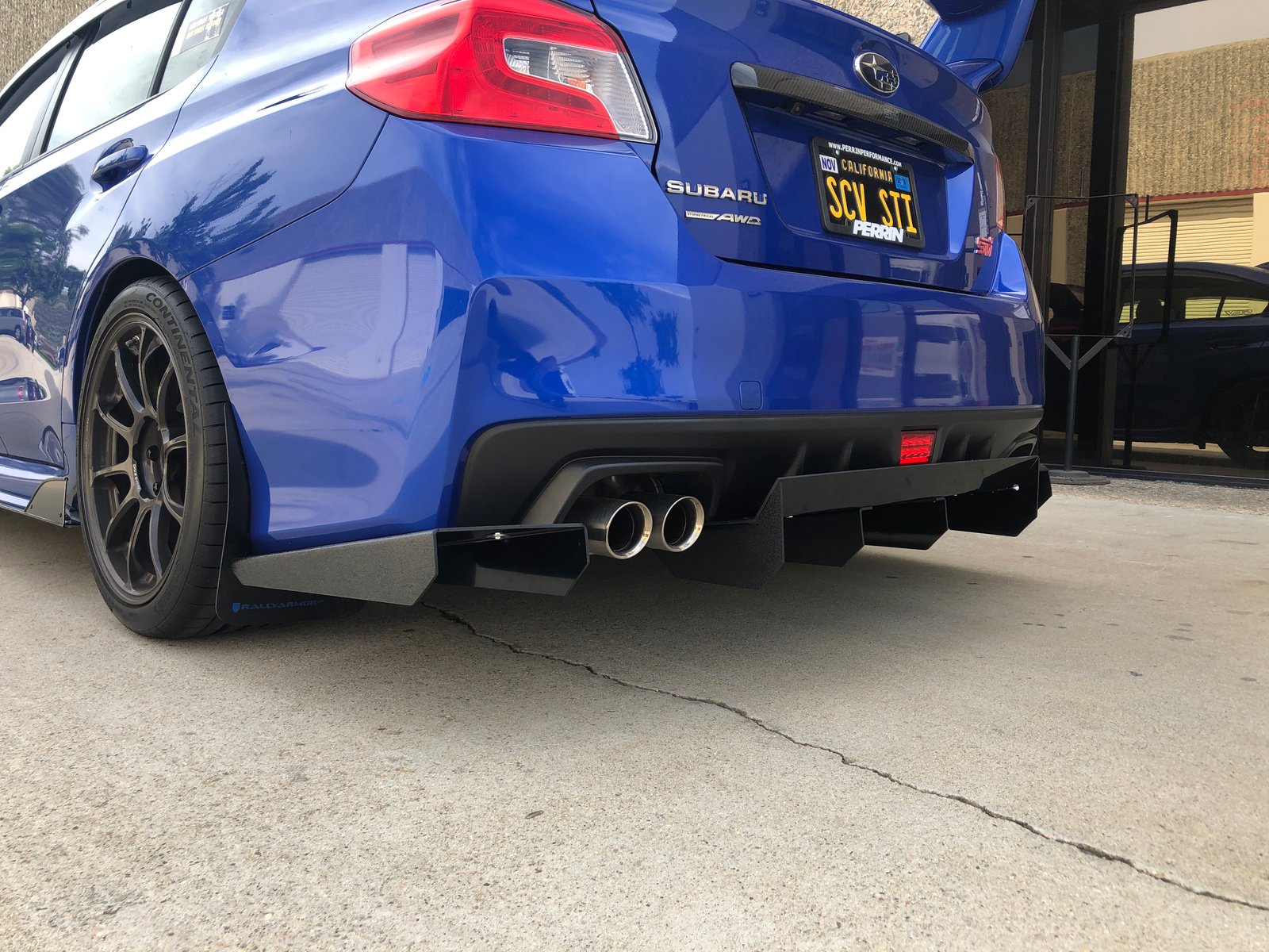 2016 wrx rear diffuser