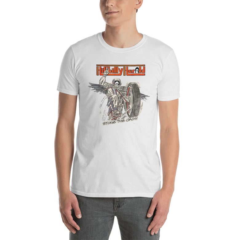 Image of [White] Hillbilly Herald Cycle T Shirt