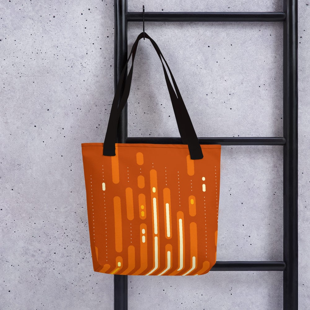 Image of Mid-Century Sunset Tote Bag