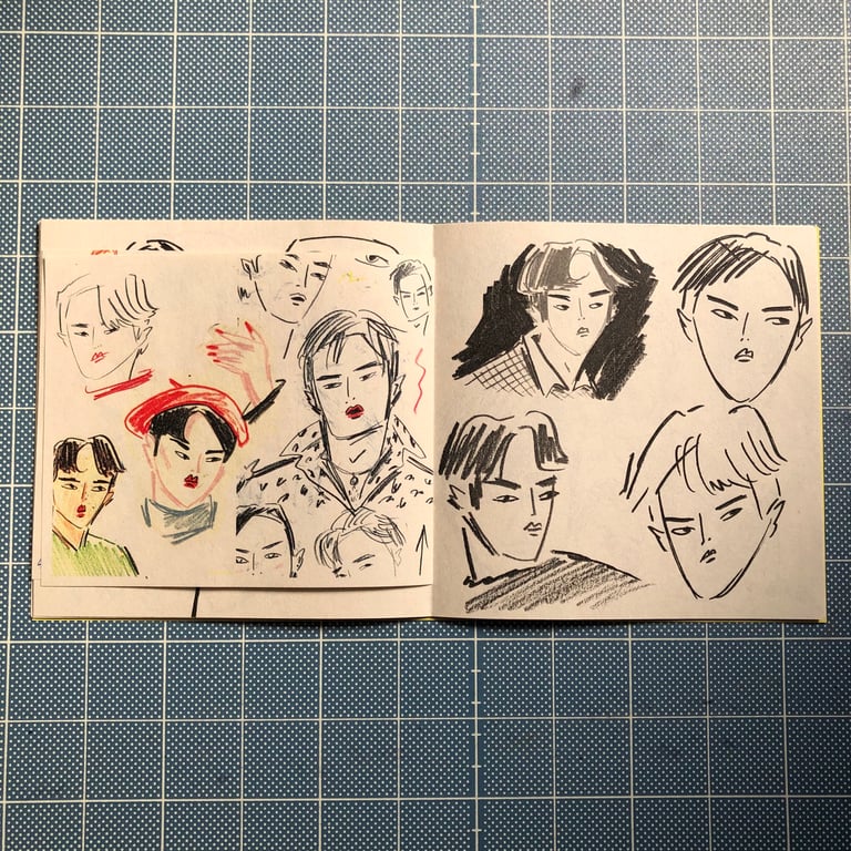 'DUM DUM / DUMBHEAD 2' ZINE by BUNNY BISSOUX Image 5