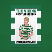 Image 3 of The Viking Pin Badge - No Stickers