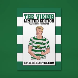 The Viking Pin Badge - No Stickers