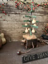 Give Thanks- Tree cart with sign 