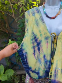 Image 3 of Copy of Mykonos sari jewel waistcoat / top 10-18