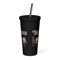Image 2 of The Animal Rescue Squad Insulated tumbler with a straw