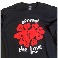 Image of Spread The Love Long Sleeved  Unisex Tee