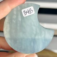 Image 2 of Aquamarine Moon With Stand (34B)
