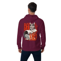 Image 4 of Unisex eco raglan hoodie - Dog w/ Bad Vibes