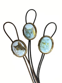 Image 1 of Cat Locket Bolo Ties 