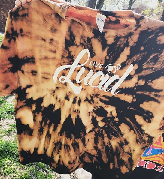 Image of Live Lucid Tie Dye Tee