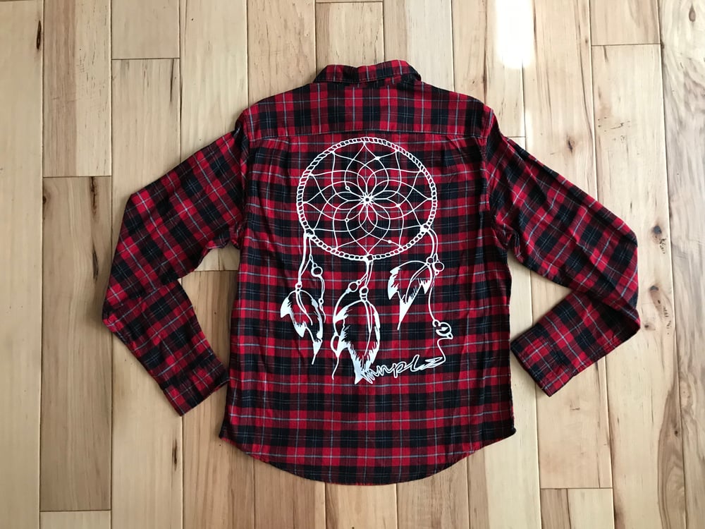 Image of Dream flannel “red”