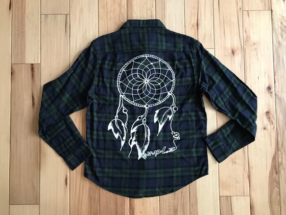 Image of Dream flannel “green”