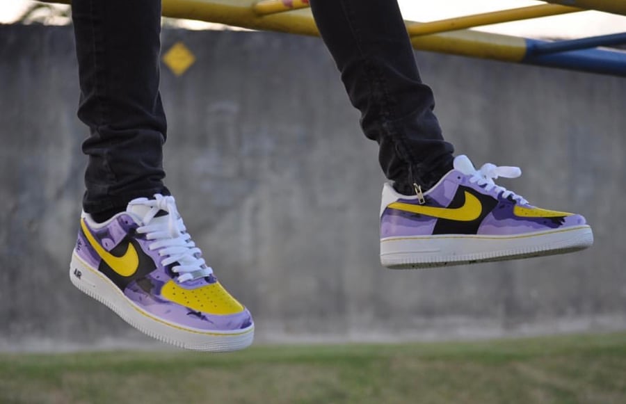 Image of “Purple Rain” af1 custom