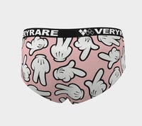 Image 2 of Very Rare "VR" Hands Cheeky Panties - Pink