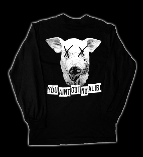 Image of Pig Logo Long Sleeve T-Shirt