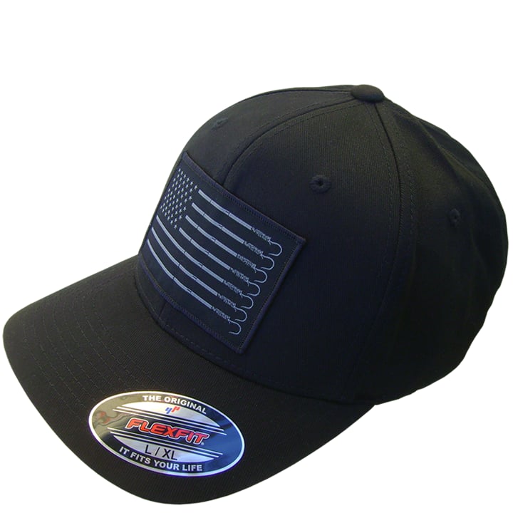 Image of Trust Flexfit Buck Bill Hat (black)