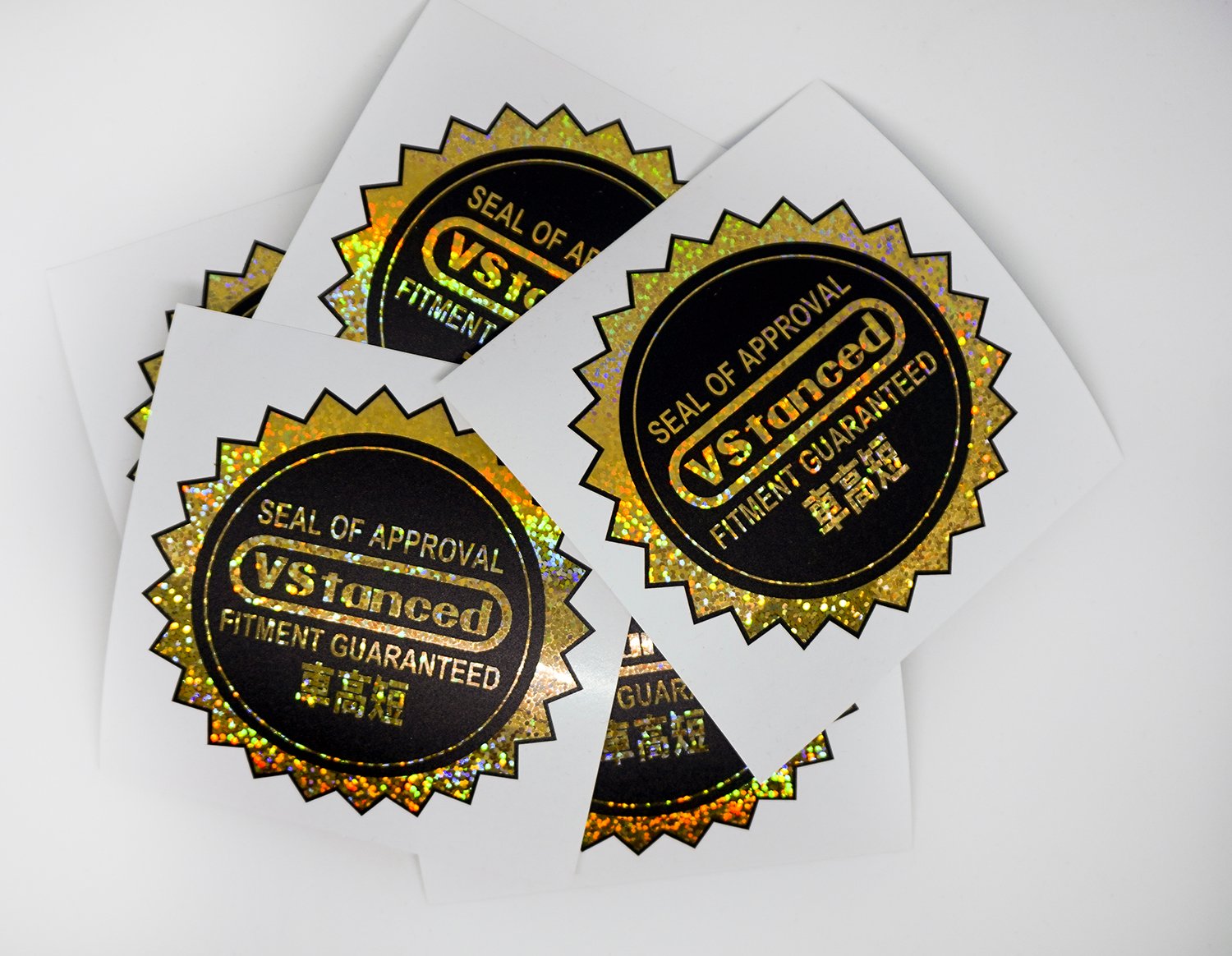 Image of Glitter gold star black