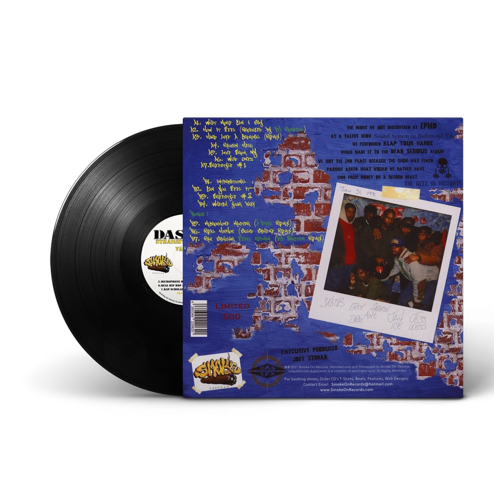 Das EFX - Straight from the Vault Vinyl | Smoke On Records