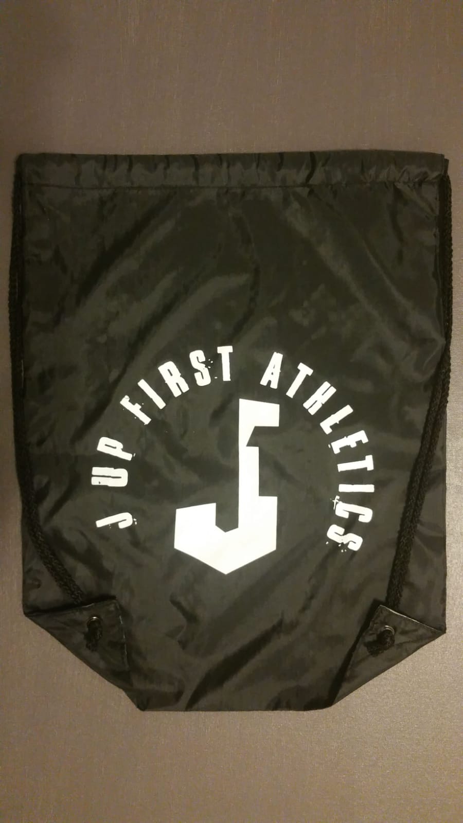 Image of J Up First Drawstring Bag