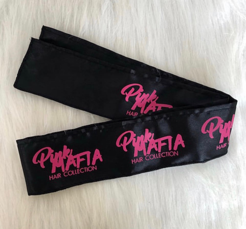 Image of Pink 💓 Mafia Hair Collection Head Scarf 