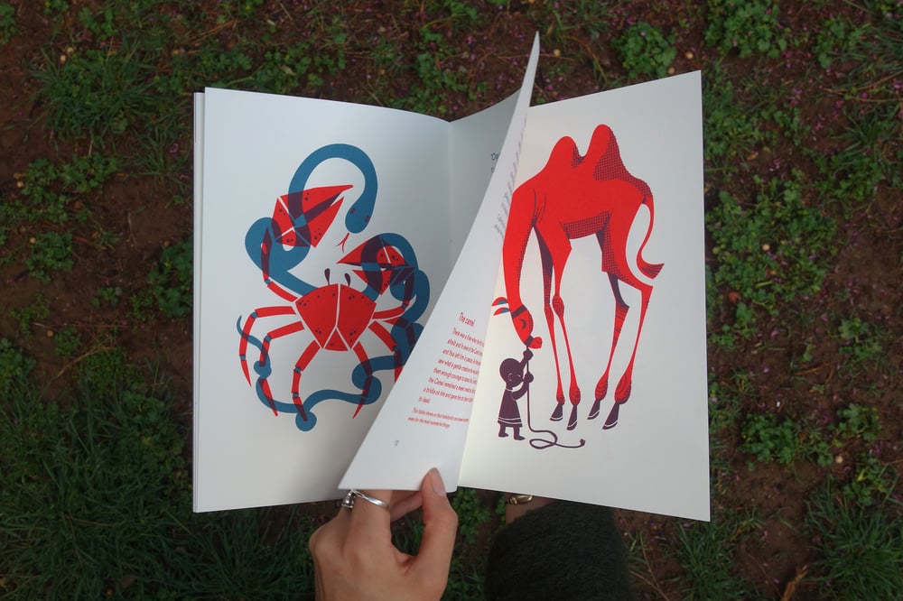 Aesop's Fables With Morals / Silkscreen Book