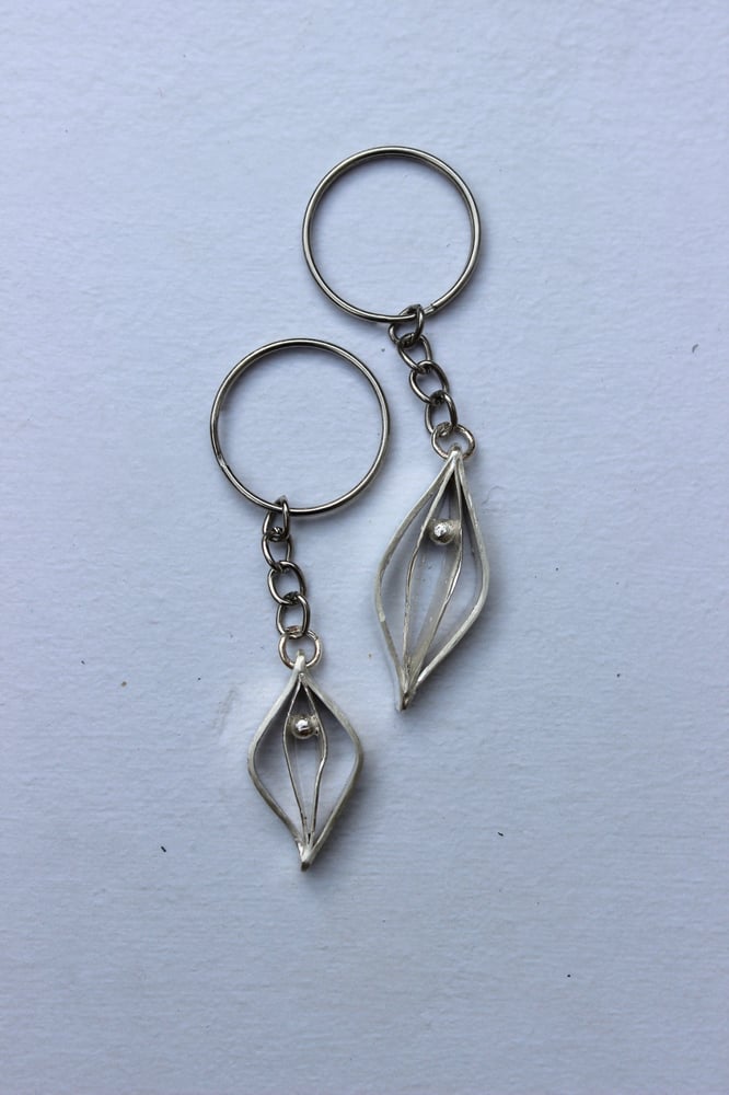 Image of FF Sterling Silver || Keychain