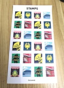Image of Postage Sticker Sheet