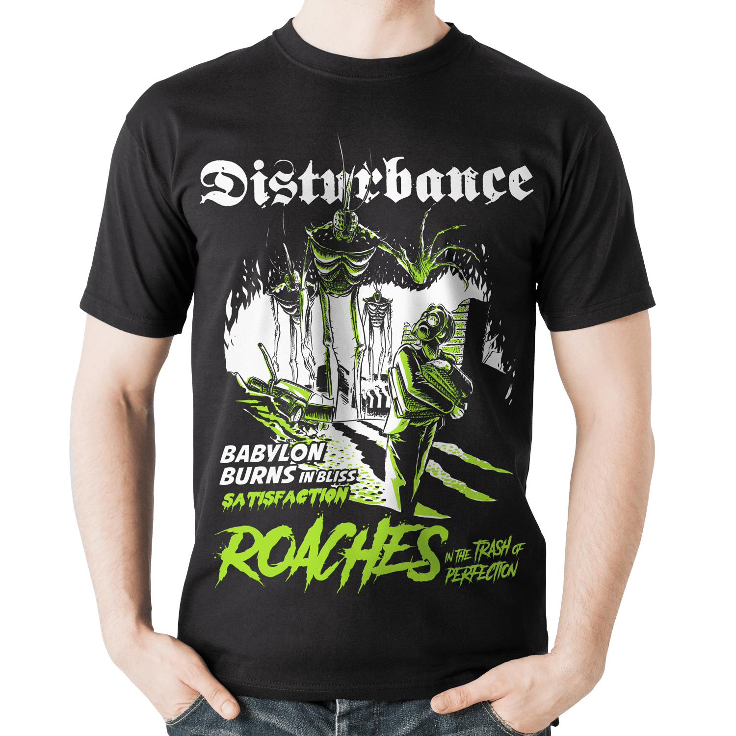 Image of Disturbance Tshirt ROACHES
