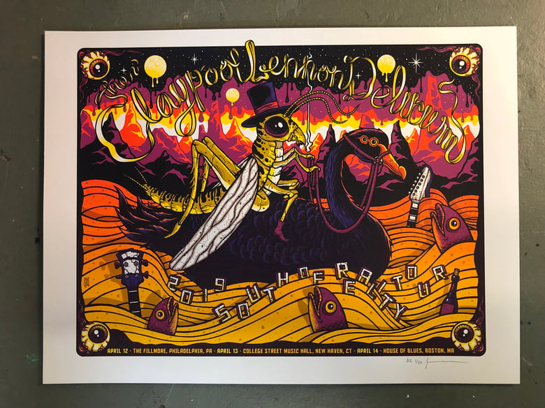 Image of Claypool Lennon Delirium - April 12-14 2019 - PA, CT, MA - Regular Edition