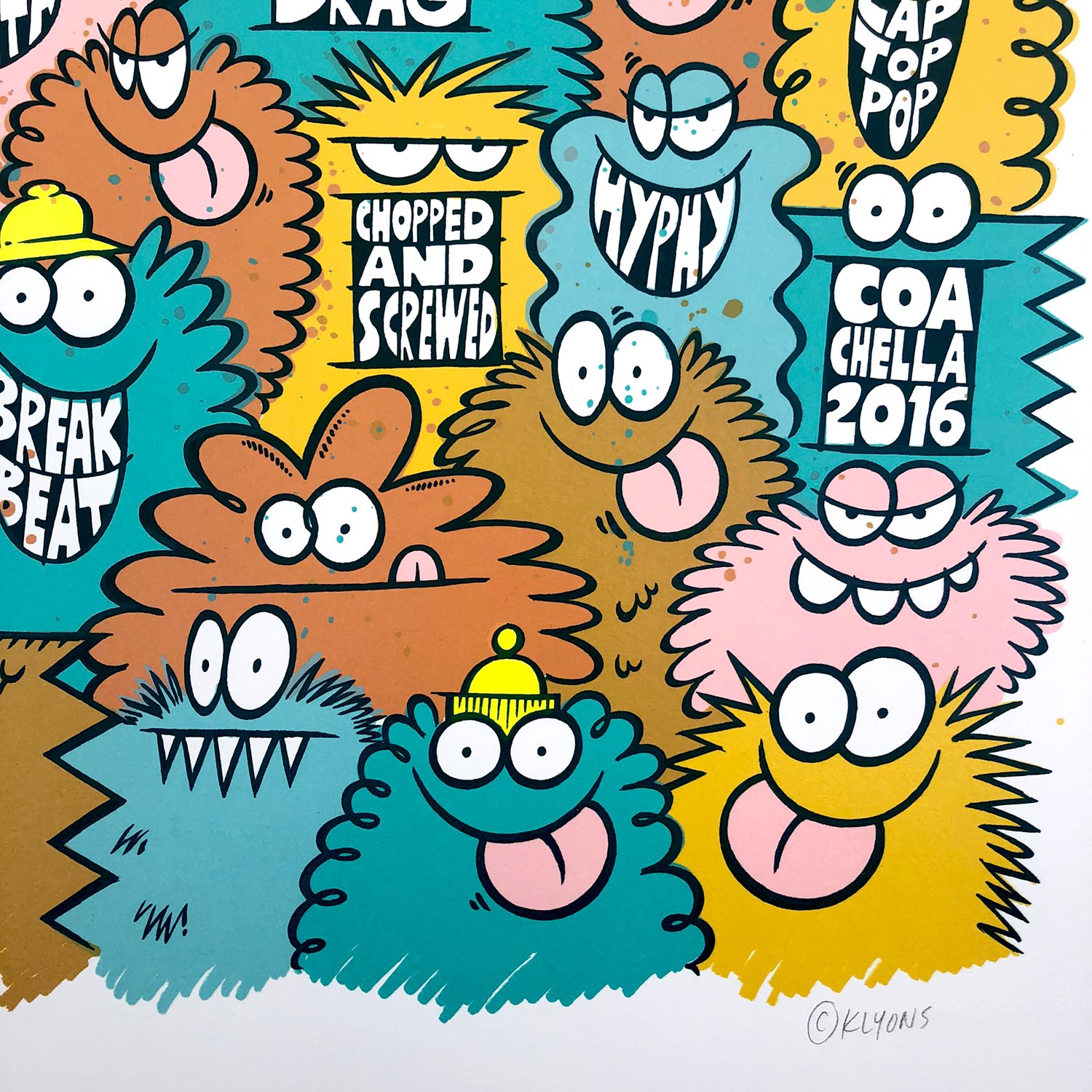 ケビンライオンズ アート カウズ マークゴンザレス KEVIN LYONS ケビンライオンズ アート カウズ マークゴンザレス KEVIN LYONS
