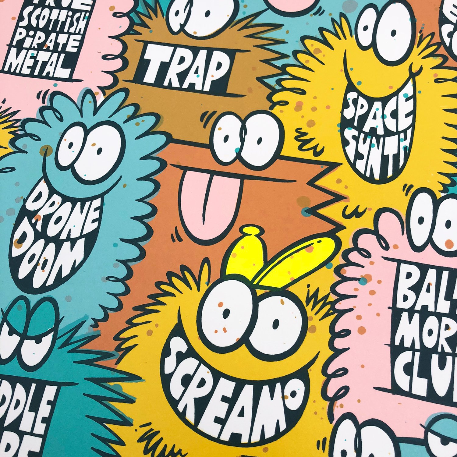 Coachella Artist ScreenPrint / Kevin Lyons