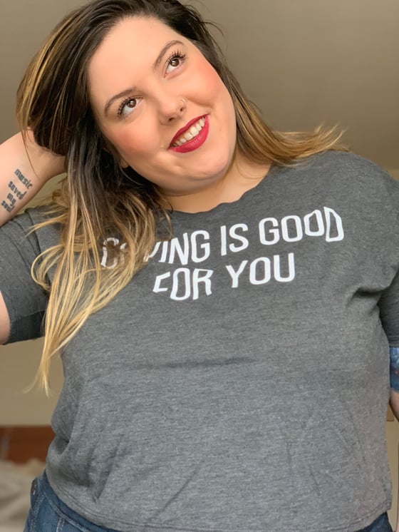 Image of Crying Is Good For You Crop Top