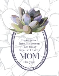 Image 4 of Mother's Day Succulent Card