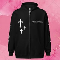 Image 2 of Biblical Baddie ™ Zip Up Hoodie (Jacket)