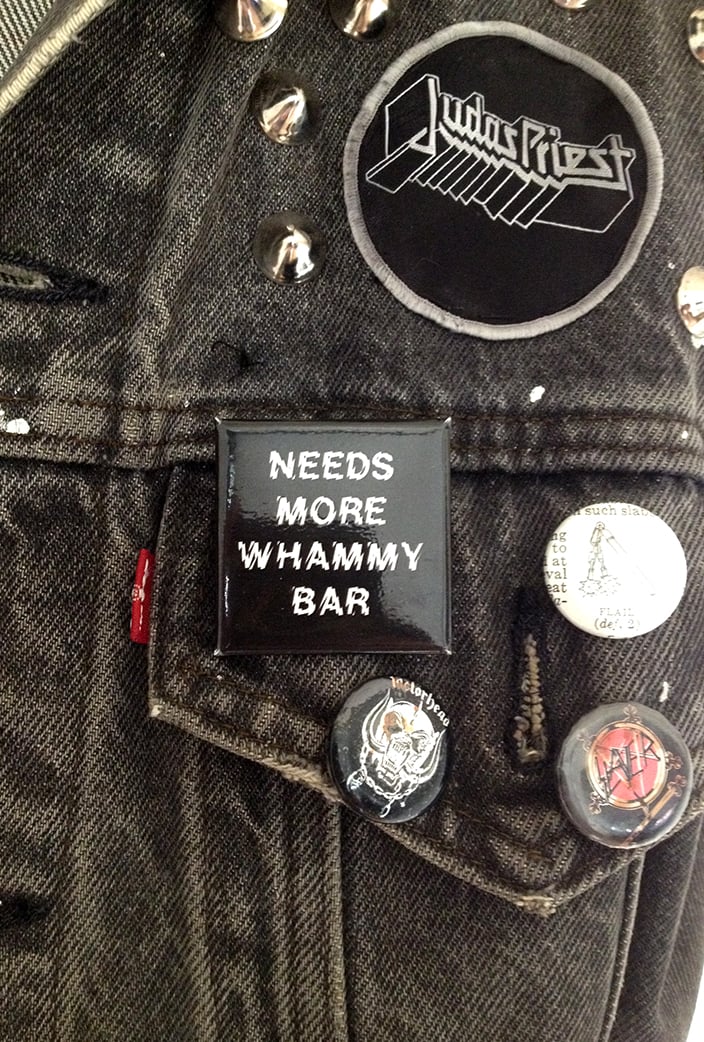 Image of NEEDS MORE WHAMMY BAR Pin