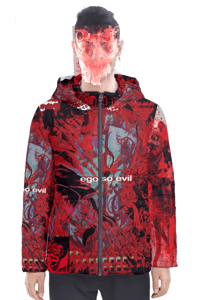 Image 4 of so evil bloody puffy jacket (custom made)