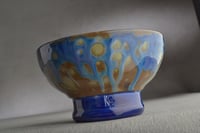 Image 3 of Shaving Bowl Made To Order Starry Night Dottie  Shaving Bowl by Symmetrical Pottery