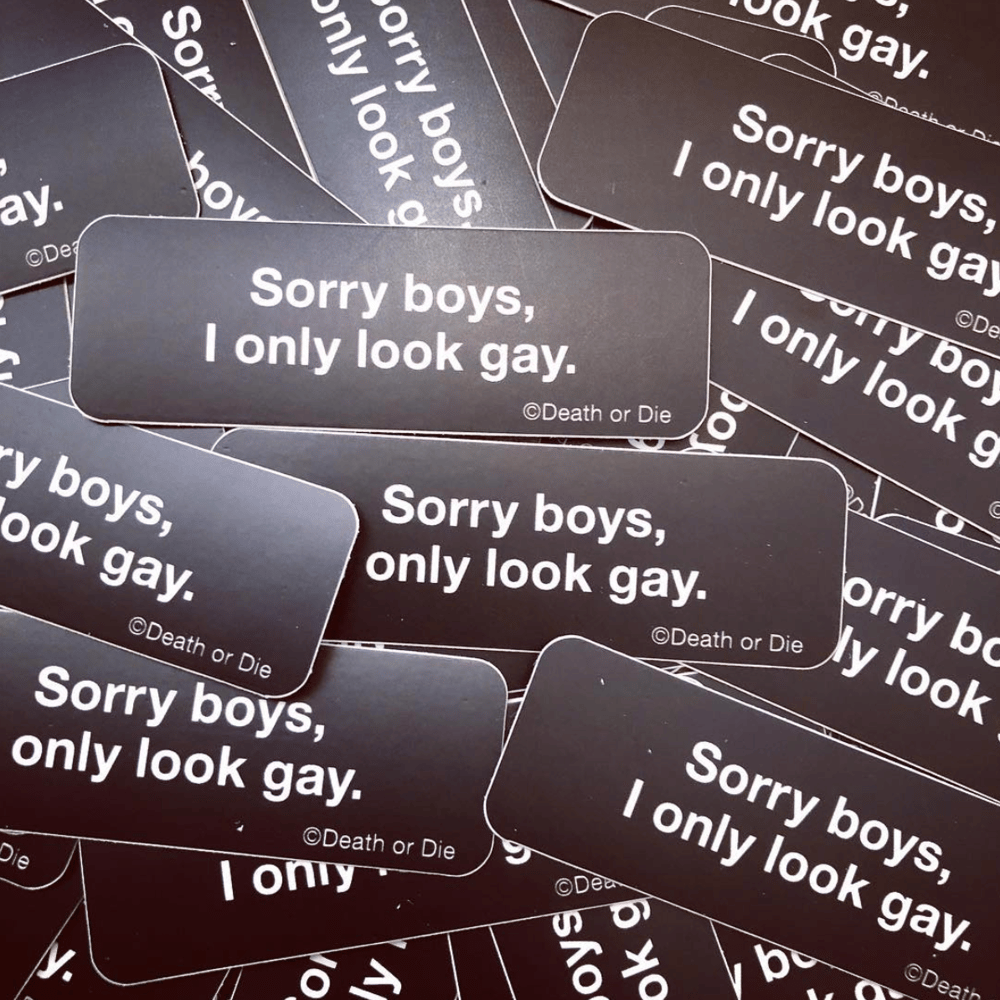 Sorry Boys Sticker 