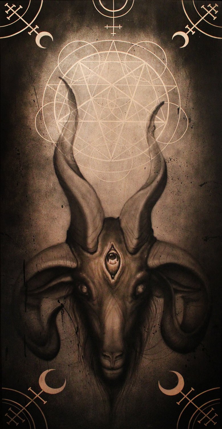 Image of Baphomet giclee print