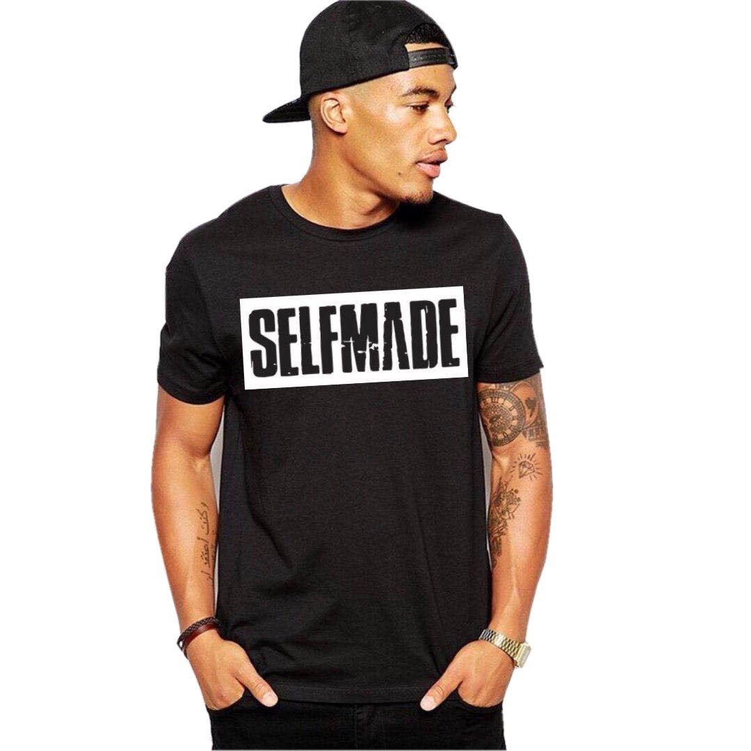 Image of Black SelfMade Gymfit T Shirt