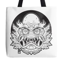 Oni From the Black Lagoon (White) - Bag