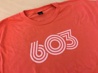Retro 603 unisex t-shirt -  Vintage orange -unisex