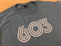 Retro 603 unisex t-shirt -  Vintage Blue