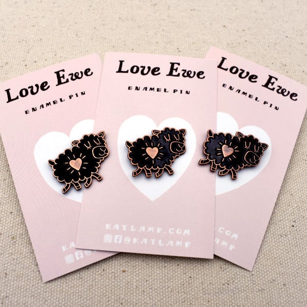 Image of Love Ewe Pin